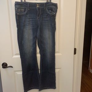 Wallflower bootcut jeans size 15